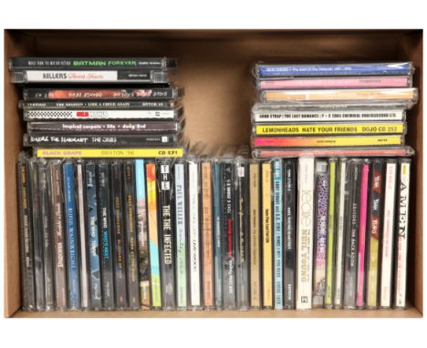 A collection of Indie/Alternative/Hard Rock CDs to include; Ozzy Osbourne, The Killers, Iggy Pop, The Who, Jimi Hendrix, The 