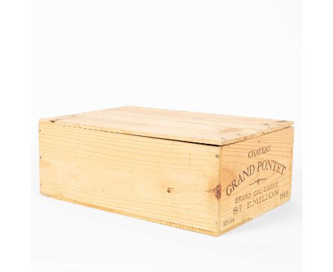 Bordeaux: Château Grand Pontet Grand Cru Classé 1989, 12 bottles in owc