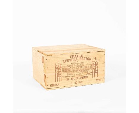Bordeaux: Chateau Leoville Barton St Julien 1989, 6 bottles in owc