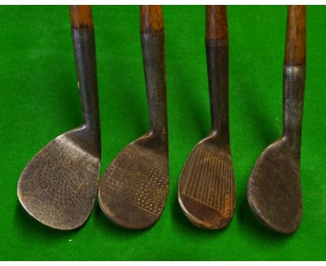 4x niblicks makers include 2x Tom Stewart one stamped Fred Collins Llandudno and the other stamped John Shanks Silloth L Mode