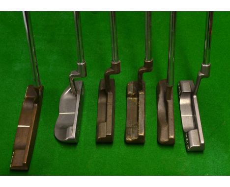 6x various Ping putters to incl 3x varied Pal, Anser, B60 and O Blade, 