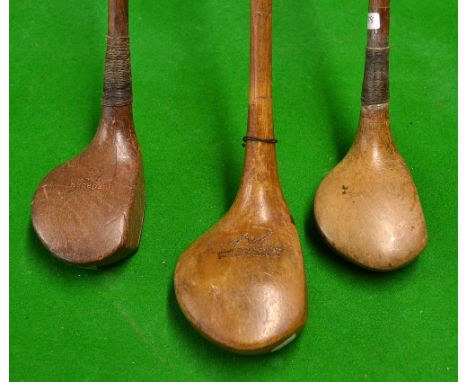 3x well named various drivers to incl J.H Taylor Autograph, R Forgan Crown and R Simpson - all with faults 