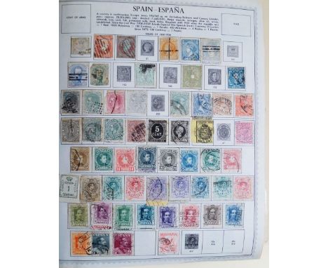 A massive part-filled Minkus 'Master Global Stamp Album' containing S to Z Countries of British Empire/Commonwealth such as T