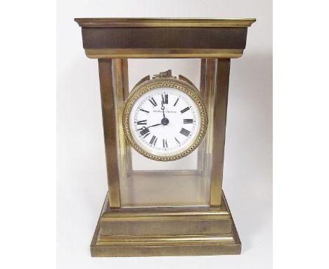 A small Matthew Norman carriage clock with floating movement