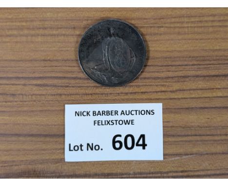 Collectables; Militaria: Nelson Battle of the Nile medal, Boulton inscription to rim rubbed away in one area; silver version.
