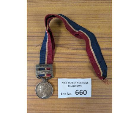 Collectables; Militaria: Punjab Campaign Medal 1849, awarded for service during the second Anglo-Sikh War; 2 clasps Mooltan a