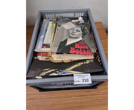 Records; Music Memorabilia: T Rex/Marc Bolan superfan collection of cuttings and 11x scrapbooks of thousands of pictures (of 