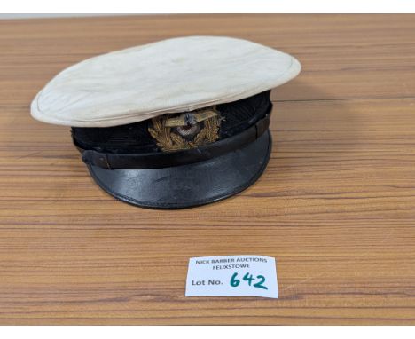 Collectables; Militaria: German WW2 Kriegsmarine Officers peaked cap.