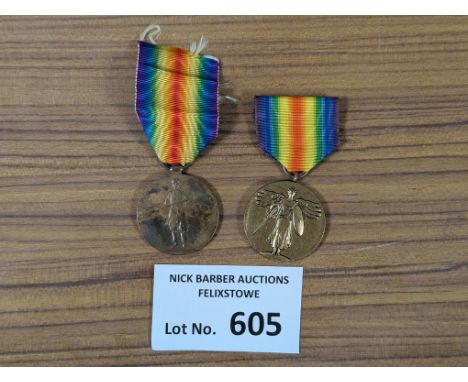 Collectables; Militaria: WW1 Victory medal 2x for Japan and USA.