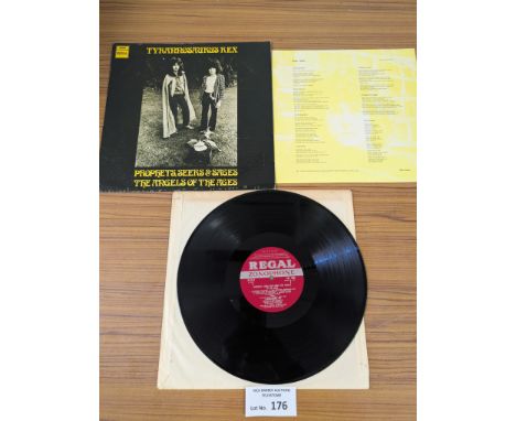 Records: Tyrannosaurus Rex - Prophets, Seers and Sages original 1968 album Mono, LR21005; textured sleeve and inner lyrics, R
