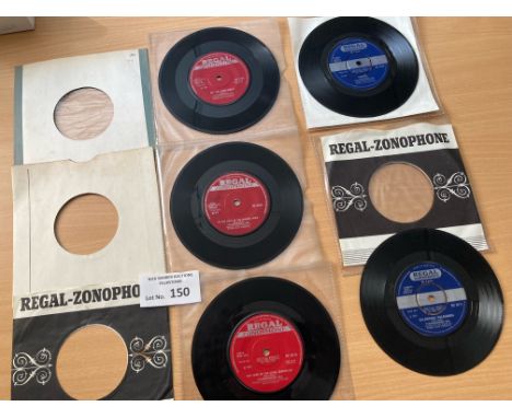 Records: Tyrannosaurus Rex Regal Zonophone 7" singles R23008, 3011, 3016, 3022, 3025; all in Fine condition; (5).