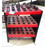 Lot of assorted cat tooling with cabinet / Gabinete porta cat con herramienta