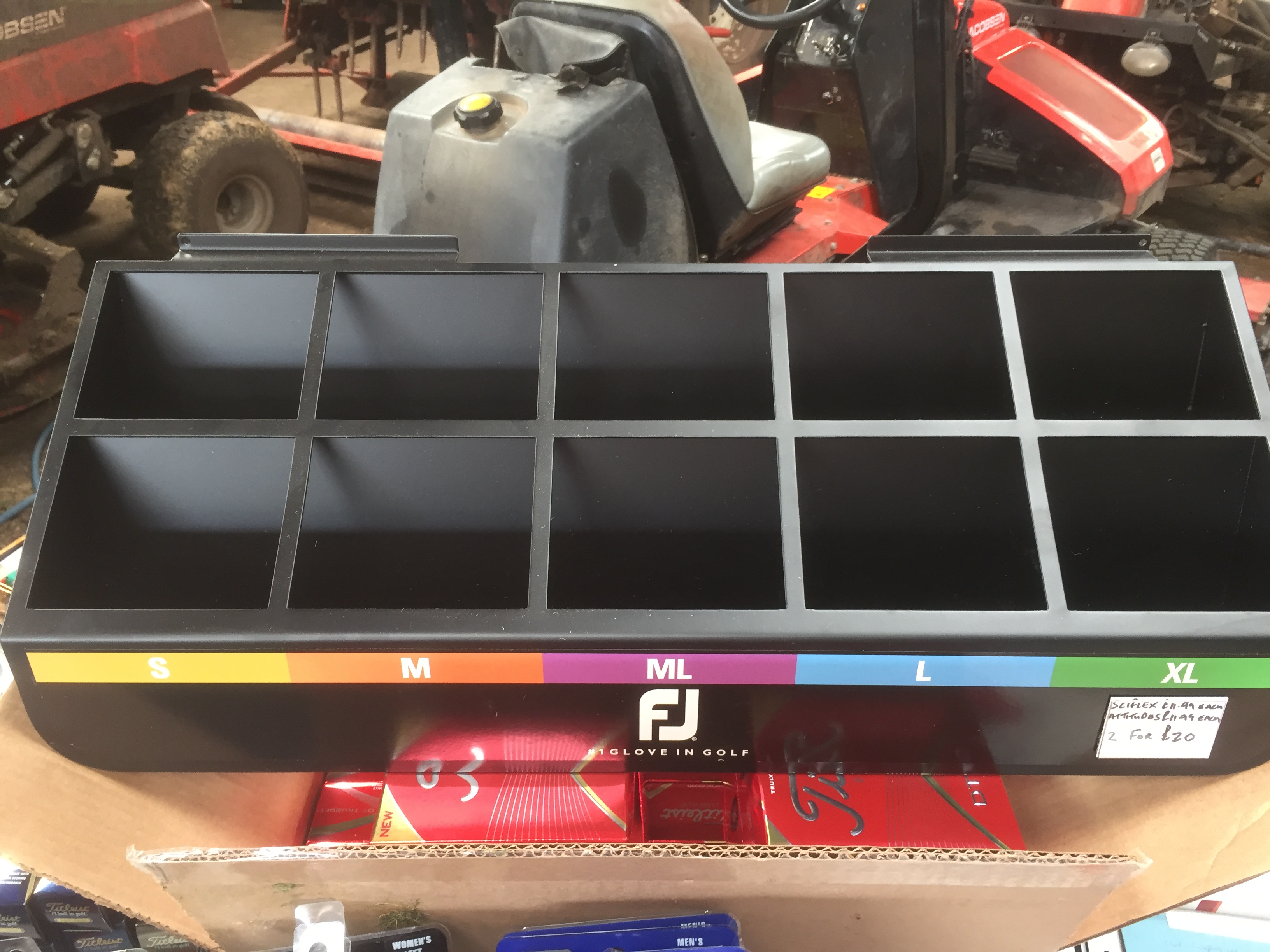 2x Footjoy Golf Glove point of sale display racks