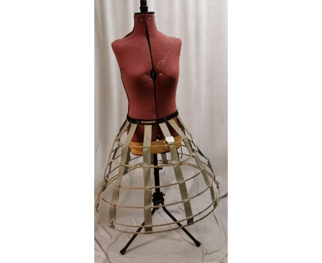 Mannequin plus W. Mutrie &amp; Son Edinburgh bustle 