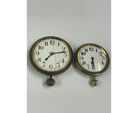 Vintage 8 day car clock / pocket watches Working 