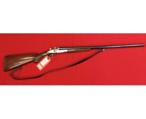 A 16 bore S/S hammer shotgun by Baikal with 28” barrels and excellent bores, S/No.238, this item can only be purchased by som