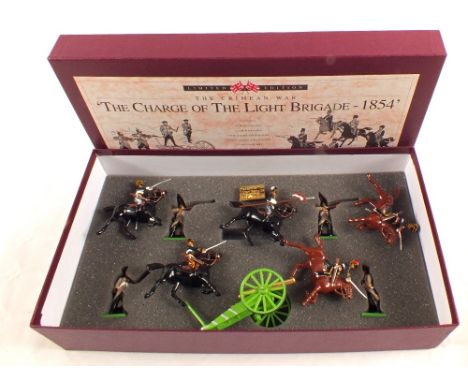 A boxed Britains limited edition The Crimean War 'The Charge of the Light Brigade 1854', No.1160 of 2500, Cat No.5197