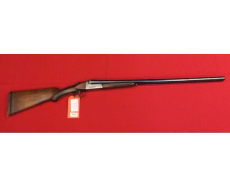 A Spanish 12 bore S/S shotgun with approx 29 1/2" barrels, S/No.32930, this item can only be purchased by someone with a curr