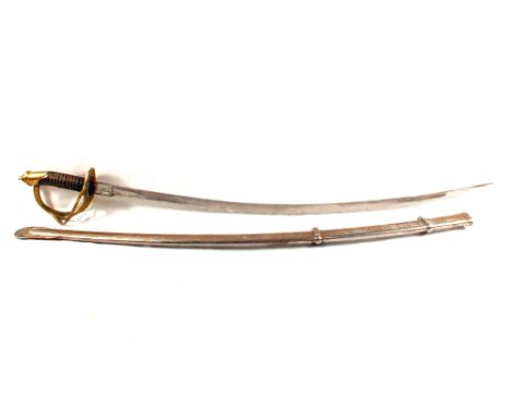 A Victorian (PATTERN) Cavalry sword with scabbard