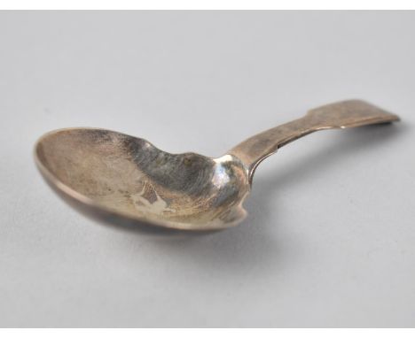 A Georgian Silver Tea Caddy Spoon, London 1809, 14.3g 