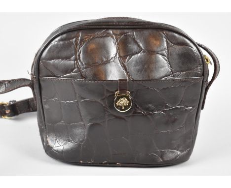 A Vintage Mulberry Congo Leather Handbag in Chocolate Brown 