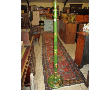 GOOD QUALITY GREEN ORIENTAL STANDARD LAMP