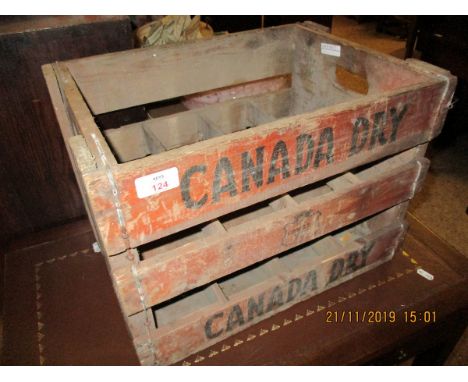 CANADA DRY VINTAGE CRATE