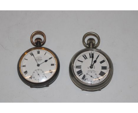 A Triumph pocket watch; and another pocket watch 