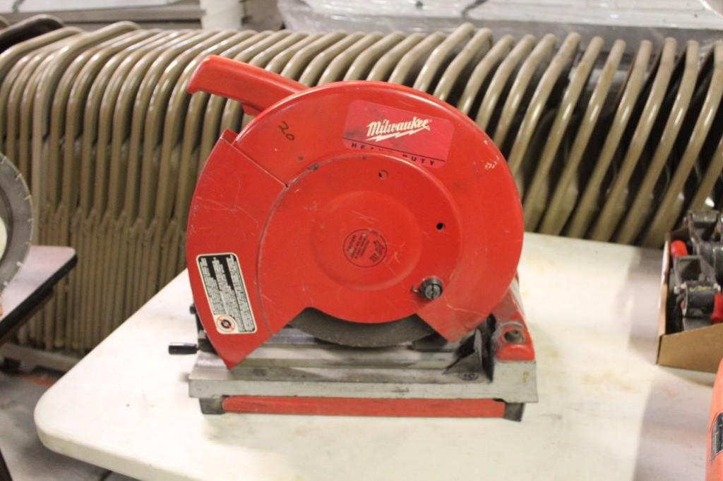 Milwaukee 14-inch Abrasive Cut-off Saw Catalog Number 6176 - 20