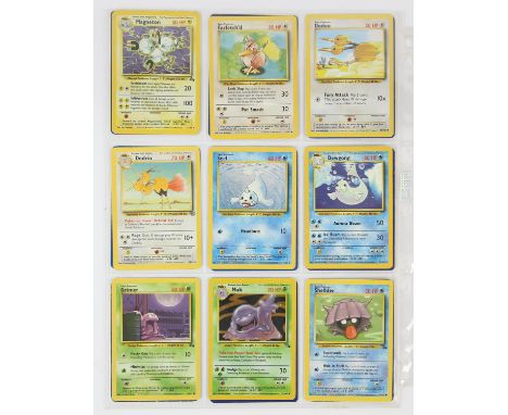 Pokémon TCG - Base Set - Team Rocket Collection.  This lot contains a collection of original Wizards of the Coast era Pokémon