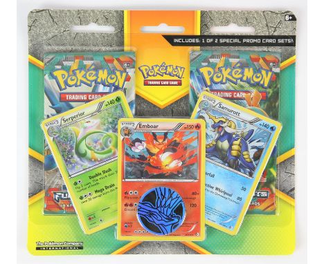 Pokémon TCG - XY Furious Fists Double Blister Pack - Sealed - Unova Starters Pack.     This double pack contains two sealed b