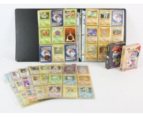 Pokémon TCG - Original Base Set to Neo Collection. This lot includes an official Wizards of the Coast ring binder safely stor