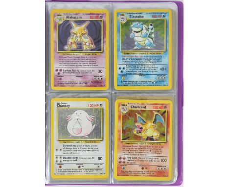 Pokémon TCG - Base Set Complete Set 102/102   This lot contains a complete Base Set, the first Pokémon TCG set released in 19