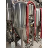 Deutsche Beverage 20 BBL Stainless Steel Fermentation Tank - Cone Bottom, G | Rig Fee $2850 See Desc