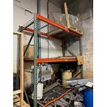 Lot of Pallet Racking - (6) 12' x 42" Uprights - (3) 10' x 42" Uprights - (14) 8' C | Rig Fee $150