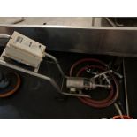 Stainless Steel Centrifugal Pump with 1 HP Washguard SST Motor on Ca | Rig Fee: HC or Contact Rigger