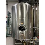 Deutsche Beverage 60 BBL Stainless Steel Brite Tank - Dish Bottom, Glycol J | Rig Fee $2850 See Desc