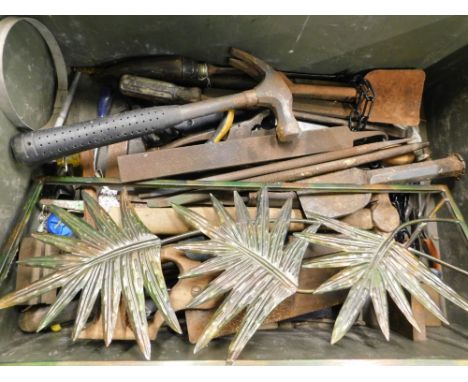 Various used tools, hand tools, etc. (a quantity) 
