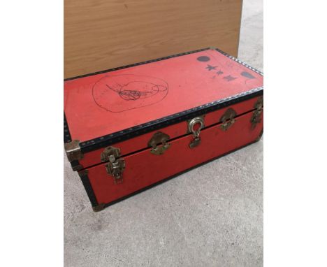 Vintage trunk. 