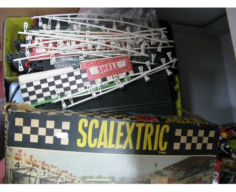A Scalextric Set No 50, with Lotus and Cooper, playworn, boxed.