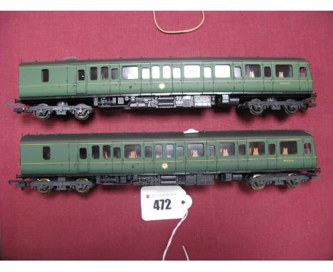 Lima "00" Gauge BR Class 117 Multiple Unit W51342 BR Green Motor Break Powered, and W51340 BR green, non powered, both un box