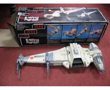 An Original Star Wars Trilogy Tri Logo Return of the Jedi B-Wing Fighter Vehicle by Palitoy (Circa 1983), appears complete, i