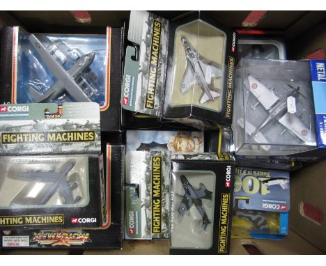 A Collection of Diecast Military Model Aircraft, by Corgi, Day Gone, Collection Armour, Motormax including Collection Armour 