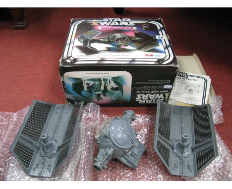 A Boxed Original Star Wars Trilogy Darth Vader The Fighter, The Tie Fighter is branded Kenner but in a (circa 1977) palitoy b