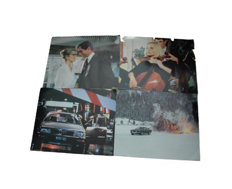 1987 - Living Daylights - Set 8 Jumbo Lobby Cards - Superb set of 8 Lobby Cards for the first Timothy Dalton James Bond film.