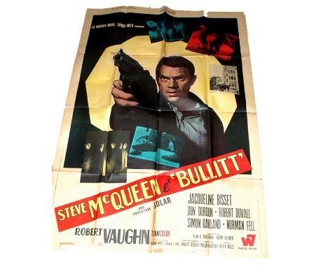 1968 - Bullitt - Italian Four Foglio - Bullitt enjoyed a long release world wide and in Italy in 1969 a year after the first 