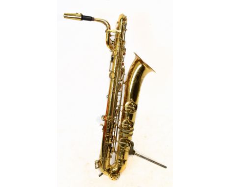 YANAGISAWA; a Super Pennsylvania baritone saxophone.Additional InformationLight scratches and dents throughout, otherwise in 