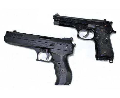 BRIXIA ARMS; Mod .92 Army air pistol, Cal .8mm, with a further unnamed air pistol.&nbsp;