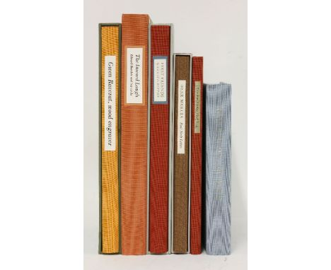 FLEECE PRESS:1.  Gwen Raverat, wood engraver.  1996, limited edn. of 260 copies, with slipcase.  CONDITION: Fine;2.  John Nas