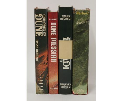 HERBERT, Frank:1.  Dune.  Chilton, Philadelphia, 1965.  No other statement.  1st. edn.(?)  Book Club edn. stated on dw.  Auth